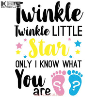 Twinkle Little Star Only I Know What You Are Svg Files For Silhouette Cricut Dxf Eps Png Instant