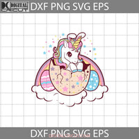 Unicorn Egg Svg Easters Day Cricut File Clipart Png Eps Dxf