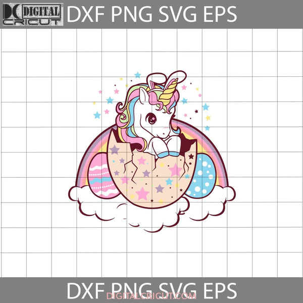 Unicorn Egg Svg Easters Day Cricut File Clipart Png Eps Dxf