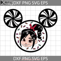 Vanellope Mouse Svg Ears Cartoon Cricut File Clipart Png Eps Dxf