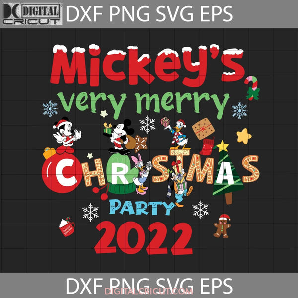 Very Merry Christmas Party 2022 Svg Svg Cricut File Clipart Png Eps Dxf