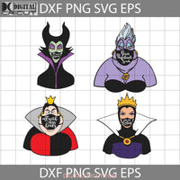 Villains Svg Witches Svg Halloween Cricut File Clipart Png Eps Dxf