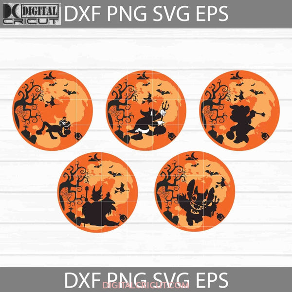 Minnie And Friends Vintage Halloween Svg Bundle Svg Cricut File Clipart Png Eps Dxf