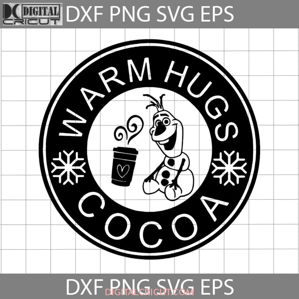 Warm Hugs Cocoa Svg Cartoon Cricut File Clipart Png Eps Dxf