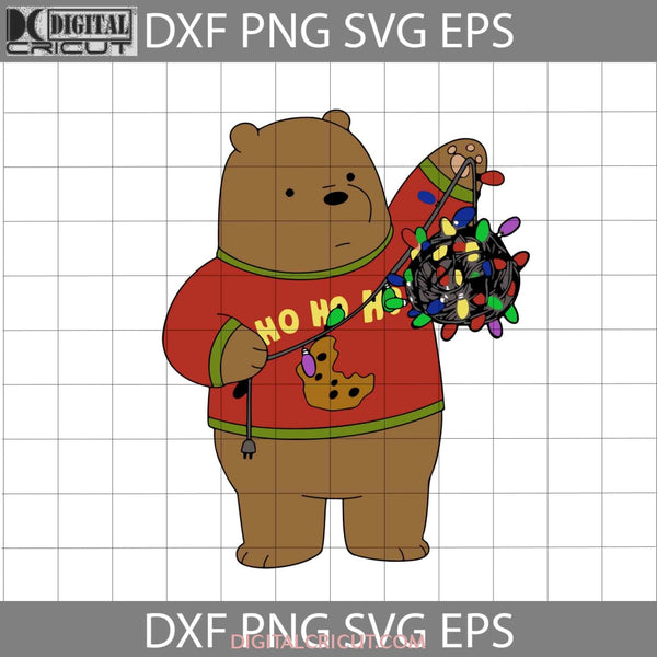 We Bare Bears Svg Cartoon Svg Christmas Gift Cricut File Clipart Png Eps Dxf