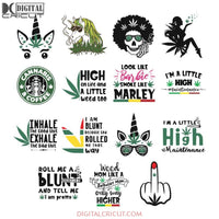  Weed Cannabis cliparts SVG png clipart Cannabis svg, Marijuana svg Bundle Cannabis 420 svg,