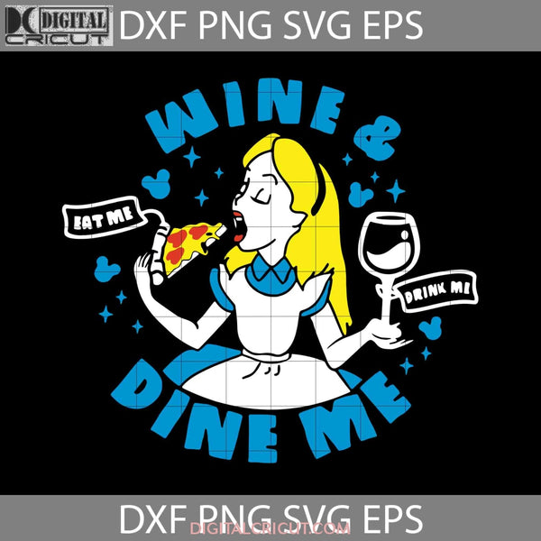 Wine And Dine Me Svg Halloween Cricut File Clipart Png Eps Dxf