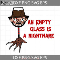 Wine Glass Nightmare On Elm Street Svg Festival Halloween Cricut File Clipart Png Eps Dxf