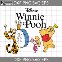 Winnie The Pooh Svg Cartoon Cricut File Clipart Png Eps Dxf