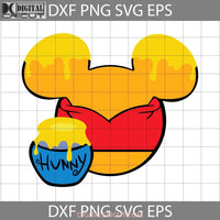 Winnie The Pooh Svg Mickey Ears Cartoon Cricut File Clipart Png Eps Dxf