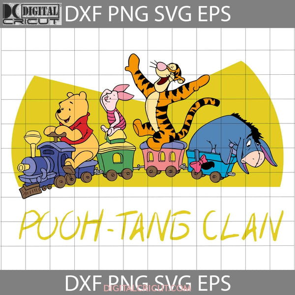 Winnie The Pooh Wu Svg Cartoon Cricut File Clipart Png Eps Dxf