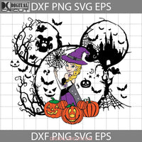 Elsa Witch Svg Halloween Cricut File Clipart Png Eps Dxf