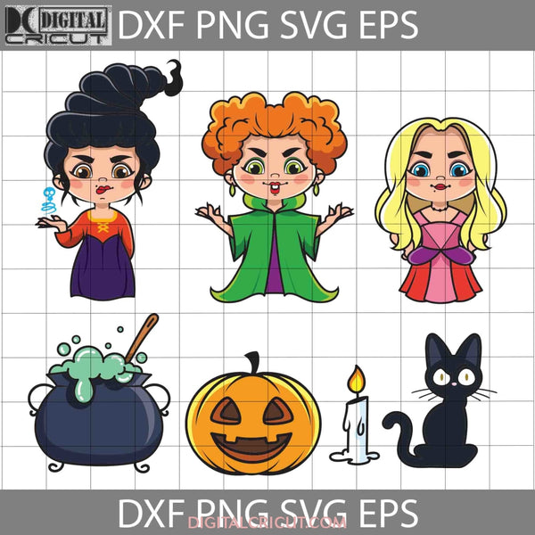 Witch Svg Halloween Cricut File Clipart Png Eps Dxf