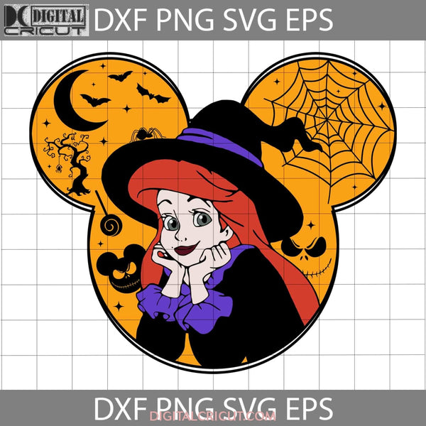 Witches Svg Halloween Mermaid Party Cricut File Clipart Png Eps Dxf