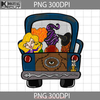 Witches Truck Png Halloween Images Digital 300Dpi