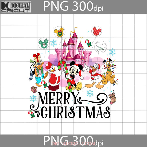 World Merry Christmas Png Castle Balloons Gift Images Digital 300Dpi