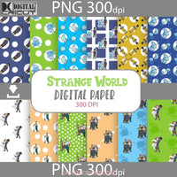 World Seamless Pattern Digital Papers Scrapbook Paper Background Wallpaper 12*12Inches -300Dpi
