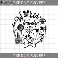 World Traveler Svg Mickey Balloon Cartoon Cricut File Clipart Png Eps Dxf