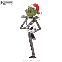 Xmas Jack Skellington, Jack Skellington svg, Jack Skellington png