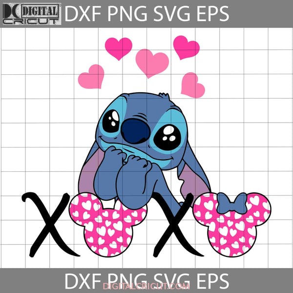 Xoxo Svg Valentines Day Cricut File Clipart Png Eps Dxf