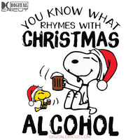 You know what rhymes with christmas alcohol svg, Clipart, Snoopy Christmas Svg, Snoopy Svg, Cricut File, Snoopy Fan svg, Christmas Svg